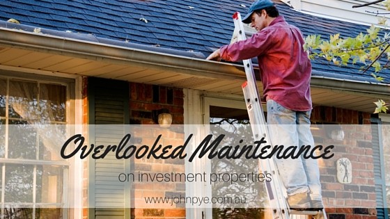 Overlooked Maintenance on Investment Properties