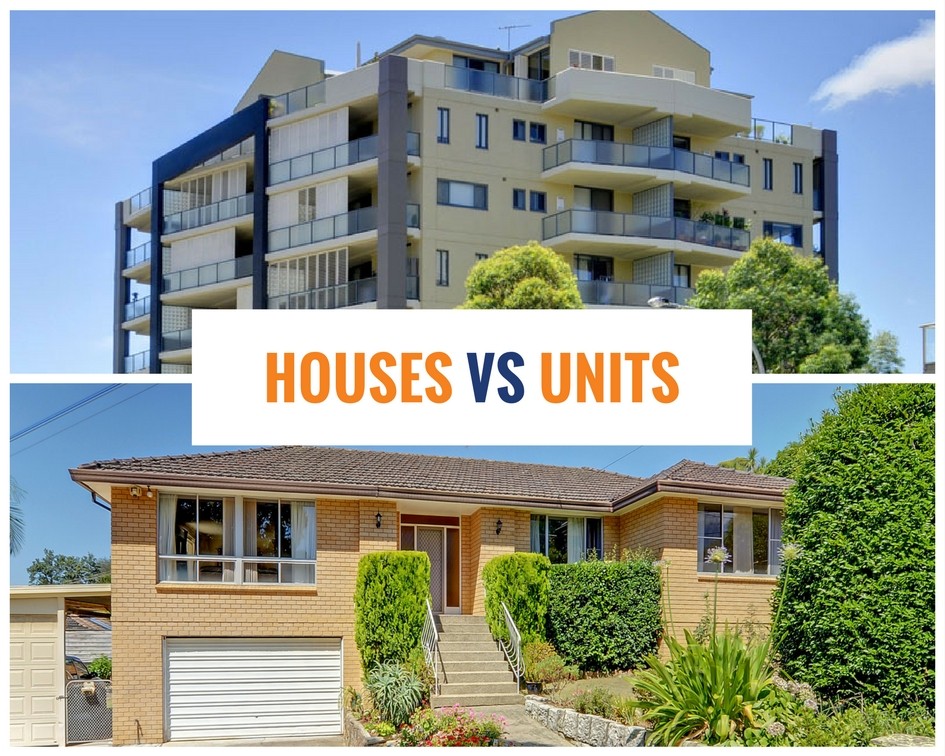 Are houses a better investment than units?
