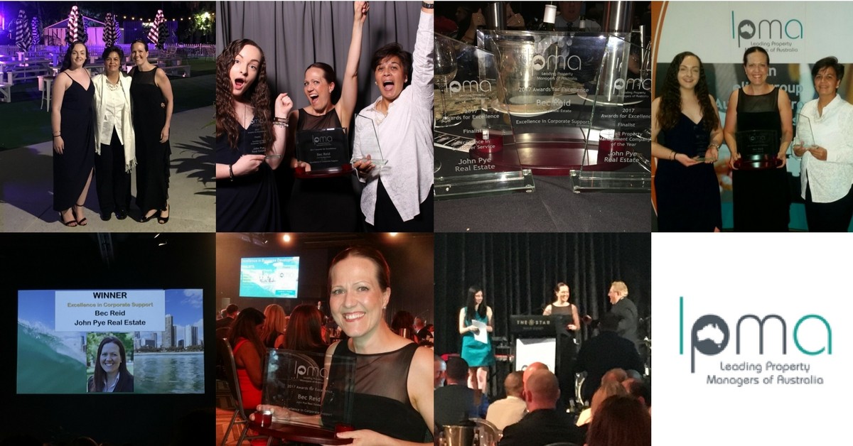 Success at Leading Property Managers of Australia Awards for Excellence